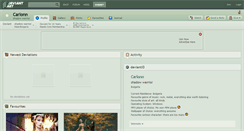 Desktop Screenshot of carlonn.deviantart.com
