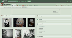 Desktop Screenshot of ganzotattoo.deviantart.com