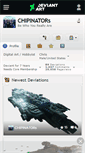 Mobile Screenshot of chipinators.deviantart.com