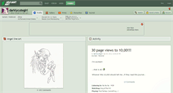 Desktop Screenshot of darklycutegirl.deviantart.com
