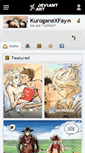 Mobile Screenshot of kuroganexfay.deviantart.com