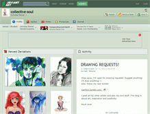 Tablet Screenshot of collective-soul.deviantart.com