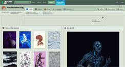 Desktop Screenshot of anastasiamorning.deviantart.com