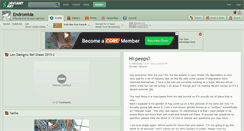 Desktop Screenshot of endromida.deviantart.com