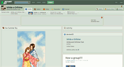 Desktop Screenshot of ishida-x-orihime.deviantart.com