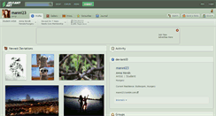 Desktop Screenshot of manni23.deviantart.com