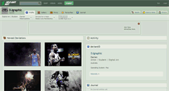 Desktop Screenshot of djgraphic.deviantart.com