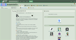 Desktop Screenshot of deviantartistsfr.deviantart.com