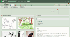 Desktop Screenshot of gyfhaart.deviantart.com