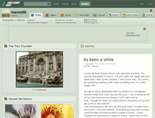 Tablet Screenshot of leanne88.deviantart.com
