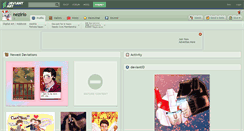 Desktop Screenshot of nezirio.deviantart.com