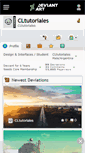 Mobile Screenshot of cltutoriales.deviantart.com