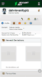 Mobile Screenshot of dahvievanityplz.deviantart.com