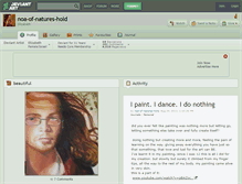 Tablet Screenshot of noa-of-natures-hold.deviantart.com