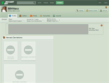 Tablet Screenshot of bbwmaxx.deviantart.com