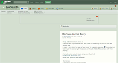 Desktop Screenshot of laurilover86.deviantart.com