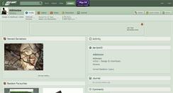 Desktop Screenshot of mimwow.deviantart.com