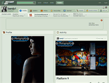 Tablet Screenshot of bandy1.deviantart.com