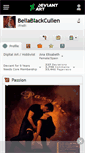 Mobile Screenshot of bellablackcullen.deviantart.com