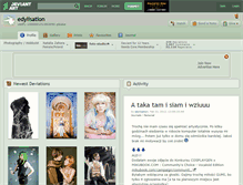 Tablet Screenshot of edylisation.deviantart.com