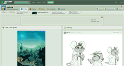 Desktop Screenshot of petura.deviantart.com