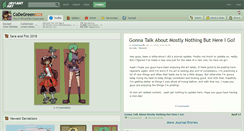 Desktop Screenshot of codegreen.deviantart.com