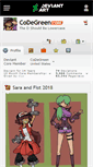 Mobile Screenshot of codegreen.deviantart.com