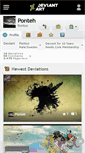 Mobile Screenshot of ponteh.deviantart.com