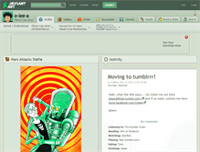 Tablet Screenshot of o-lee-a.deviantart.com