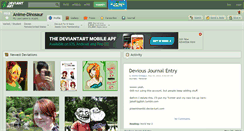 Desktop Screenshot of anime-dinosaur.deviantart.com