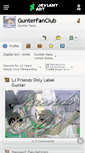 Mobile Screenshot of gunterfanclub.deviantart.com