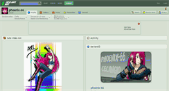 Desktop Screenshot of phoenix-66.deviantart.com