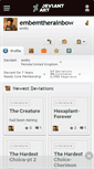 Mobile Screenshot of embemtherainbow.deviantart.com
