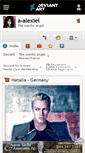 Mobile Screenshot of a-alexiel.deviantart.com