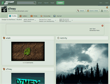 Tablet Screenshot of d7mey.deviantart.com