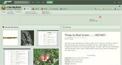Desktop Screenshot of i-like-big-buttz.deviantart.com