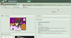 Desktop Screenshot of amechaninwonderland.deviantart.com