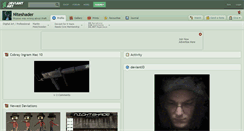 Desktop Screenshot of niteshader.deviantart.com