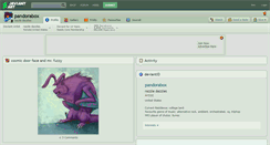 Desktop Screenshot of pandorabox.deviantart.com