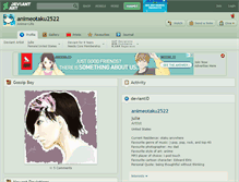 Tablet Screenshot of animeotaku2522.deviantart.com