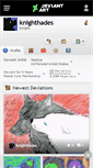 Mobile Screenshot of knighthades.deviantart.com