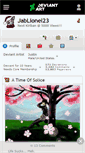 Mobile Screenshot of jablionel23.deviantart.com