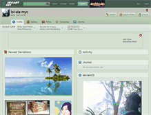Tablet Screenshot of loi-aia-myc.deviantart.com