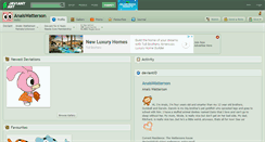 Desktop Screenshot of anaiswatterson.deviantart.com