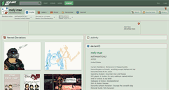 Desktop Screenshot of mely-mae.deviantart.com