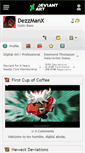 Mobile Screenshot of dezzmanx.deviantart.com