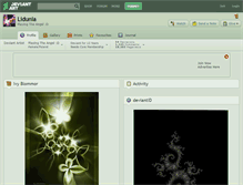 Tablet Screenshot of lidunia.deviantart.com