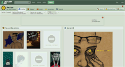 Desktop Screenshot of mextra.deviantart.com