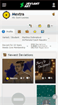 Mobile Screenshot of mextra.deviantart.com
