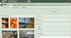 Desktop Screenshot of latvys.deviantart.com